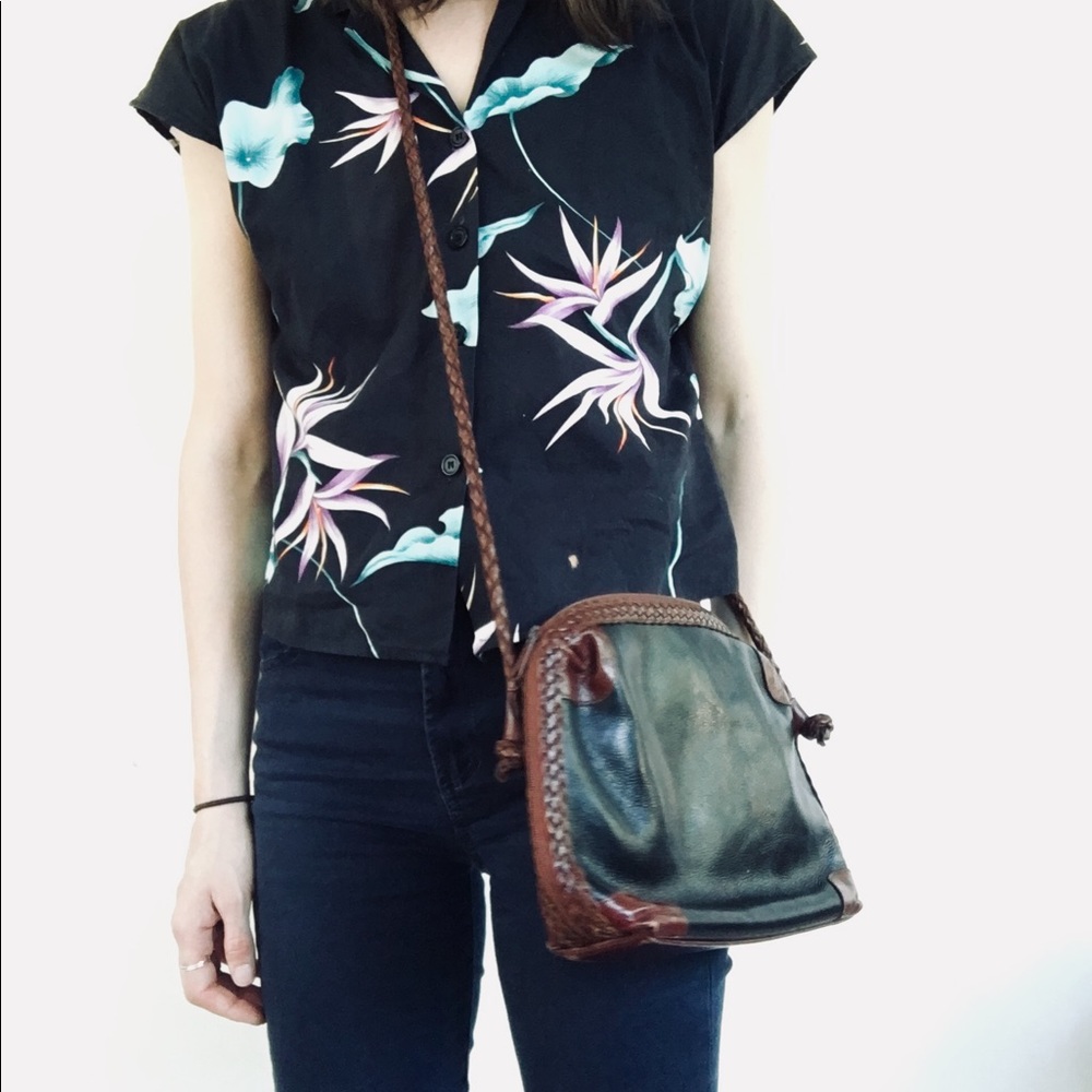 Vintage leather purse